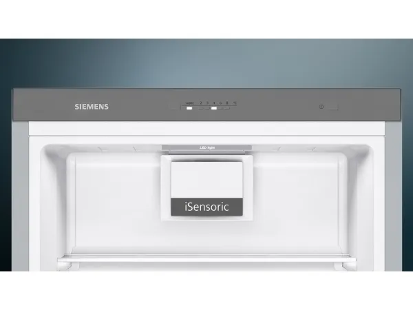 Siemens iQ300 KS36VVIEP - Køleskab - bredde: 60 cm - dybde: 65 cm - højde: 186 cm - 346 liter - Klasse E - rustfrit stål