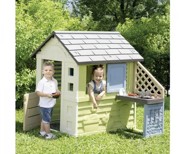 Smoby 810738, Stående legehus, 2 År, 1 dør(e), Flerfarvet