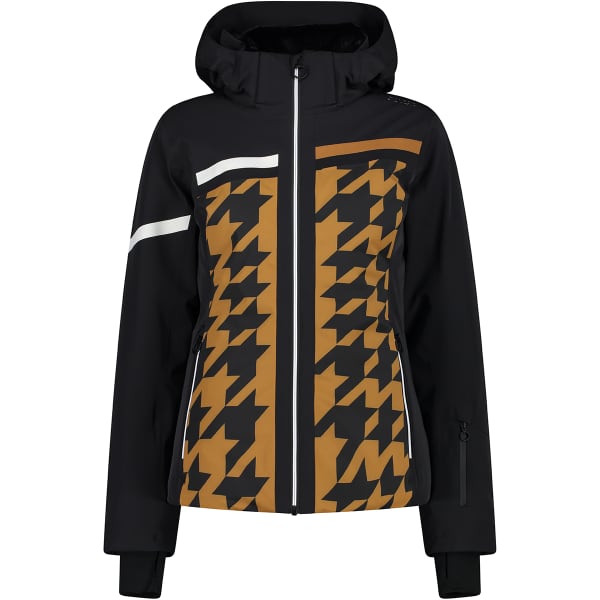 Veste de ski CMP WOMAN JACKET ZIP HOOD AVENA NERO