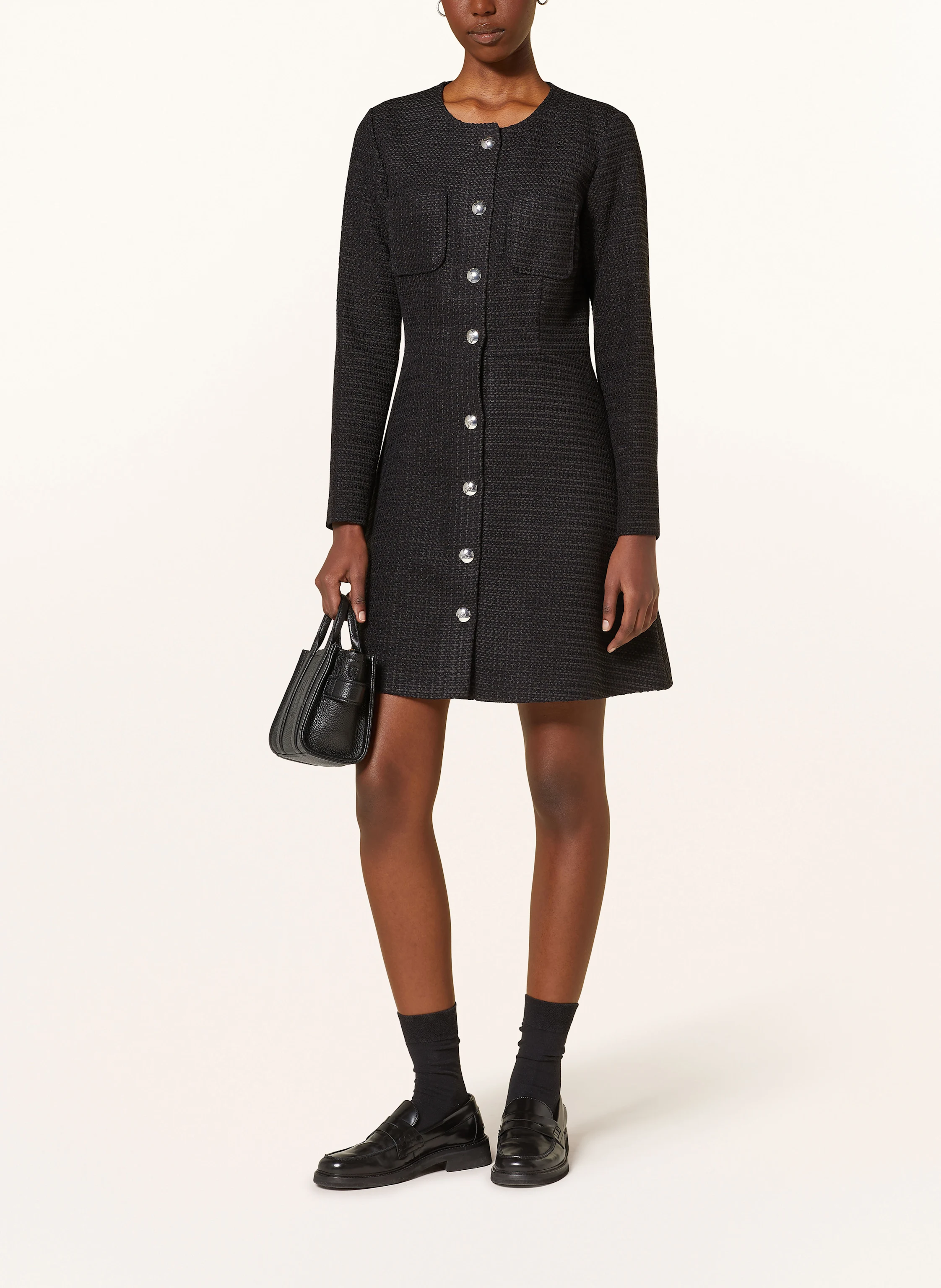 HUGO Tweed-Kleid KAREMA