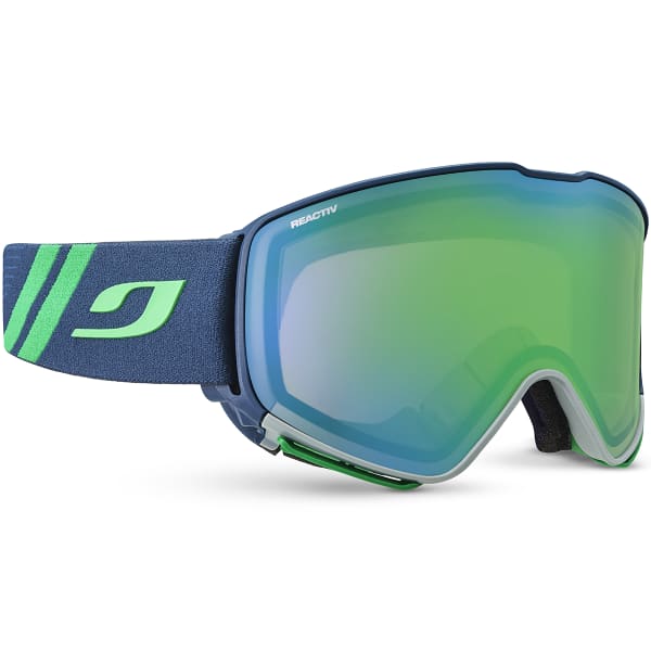 Masque de ski JULBO QUICKSHIFT BLUE/GREEN REACTIV 1-3 HIGH CONTRAST UNI