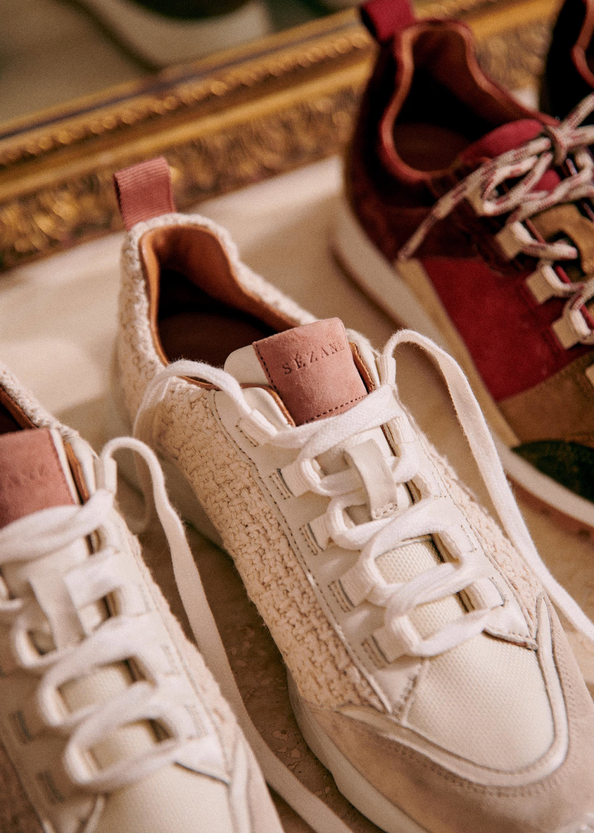 Sneakers Sama - Ecru Multi - SOULIERS/SOULIERS Mocassins 5906283