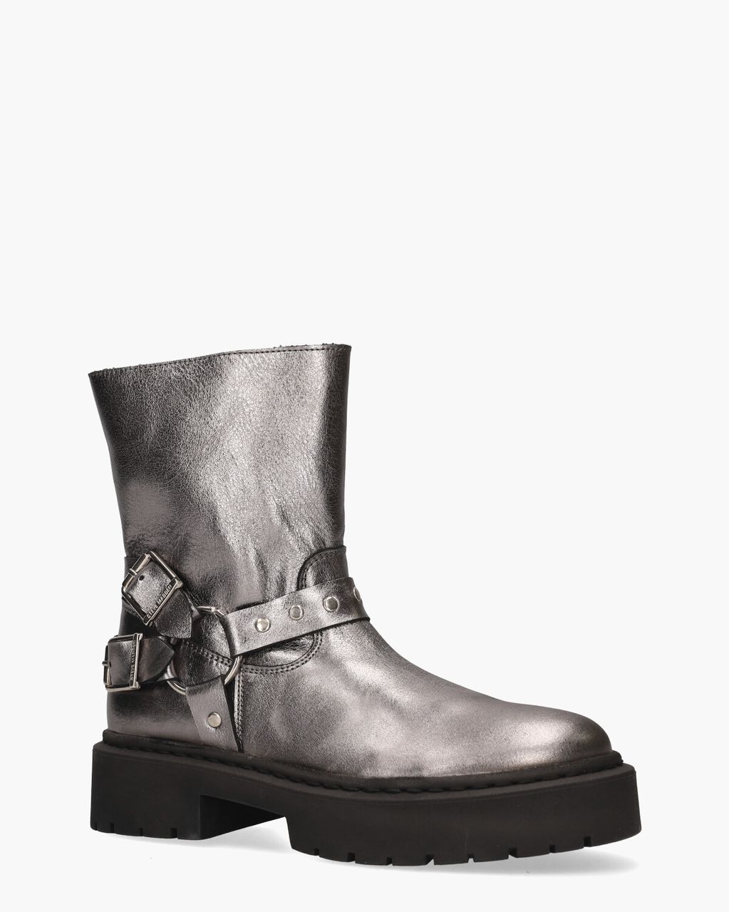 Steve Madden Garoche Zilver Dames Enkelboots