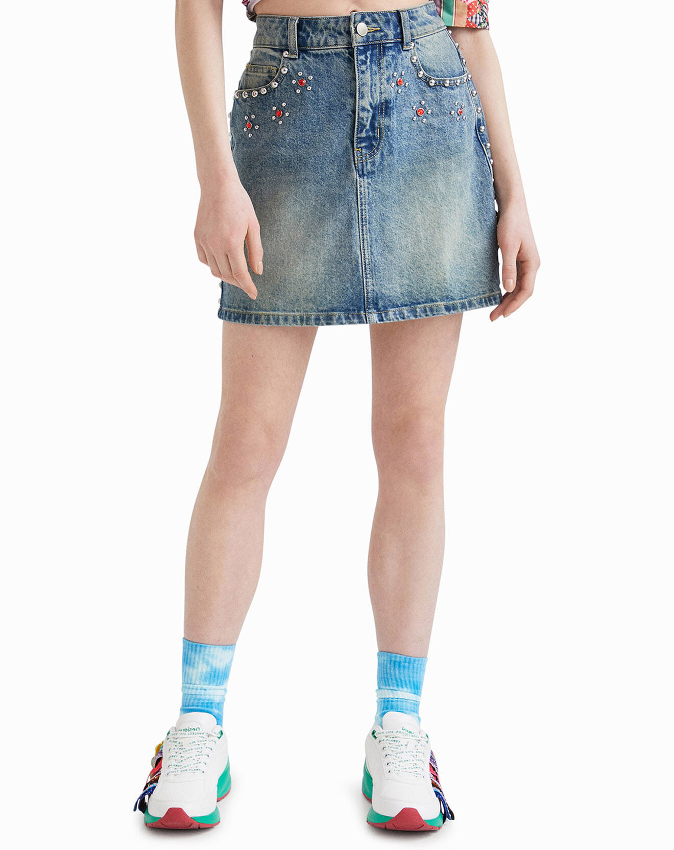 Desigual Jupe Elisa denim