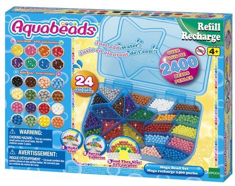 Aquabeads - Mega Bead Set - Bouwspel - Multicolor - Kralen