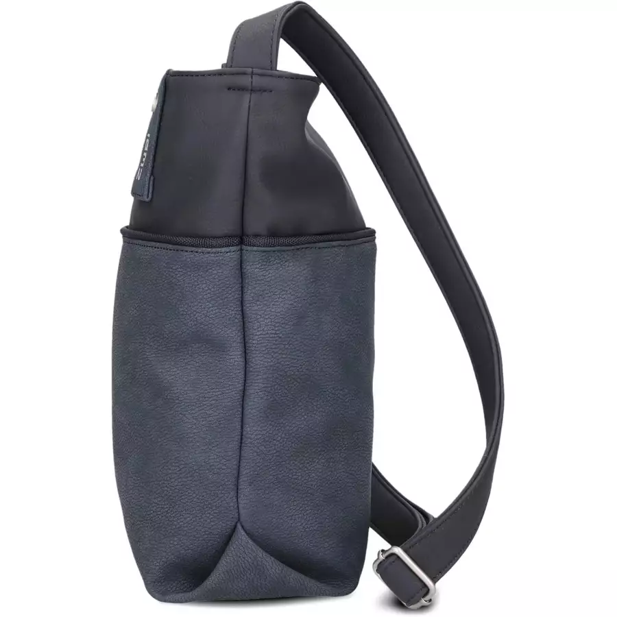 zwei Jana J10 - Schultertasche 29 cm nubuk-ink