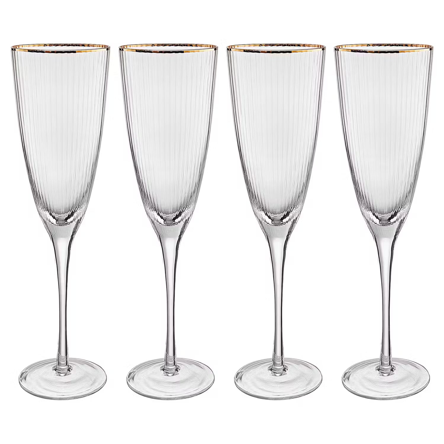 GOLDEN TWENTIES Champagnerflöte 4er-Set