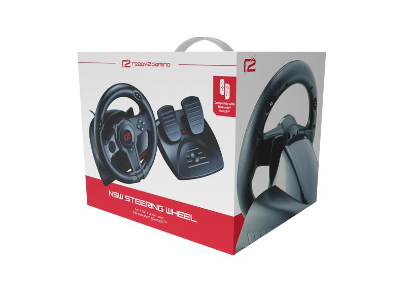 GAME Lenkrad Nintendo Switch Racing Wheel Nintendo Switch Racing Wheel