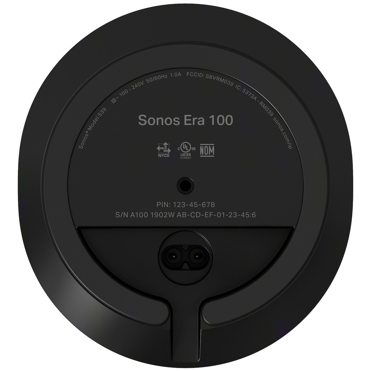 Sonos Era 100 høyttaler (sort)