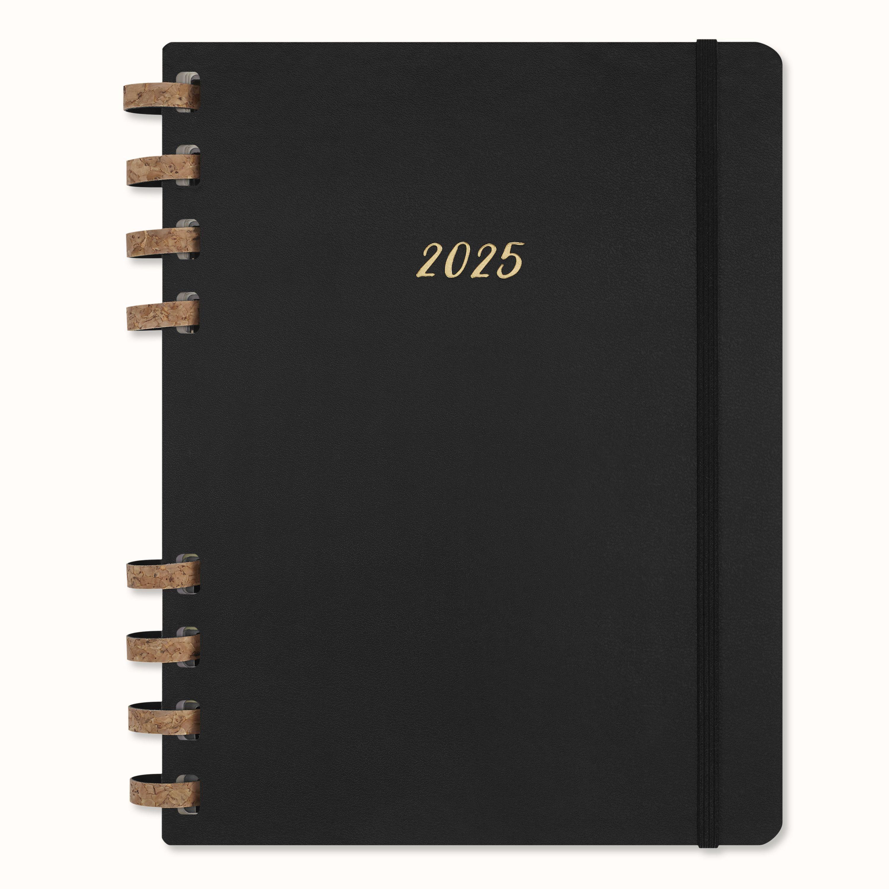 Moleskine 12 Monats Life Kalender mit Spiralbindung 2025, XL, Wochen-Monatskalender