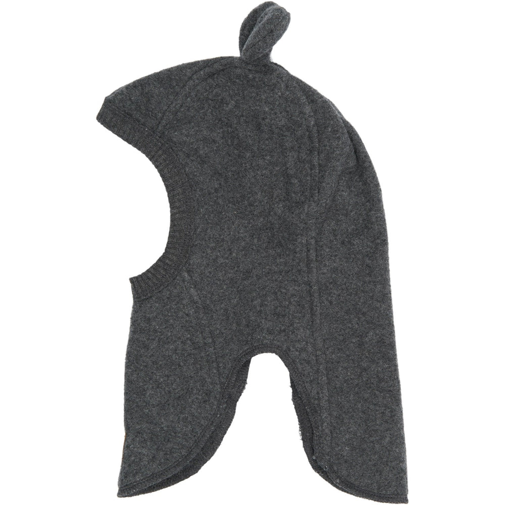 Køb Mikk-Line Anthracite Melange Bomuld Fleece Elefanthue Med Ører