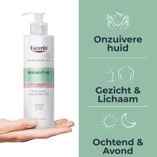 Eucerin DermoPure Triple Action Reingingsgel 400ML