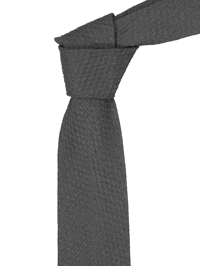 BOSS Krawatte schwarz