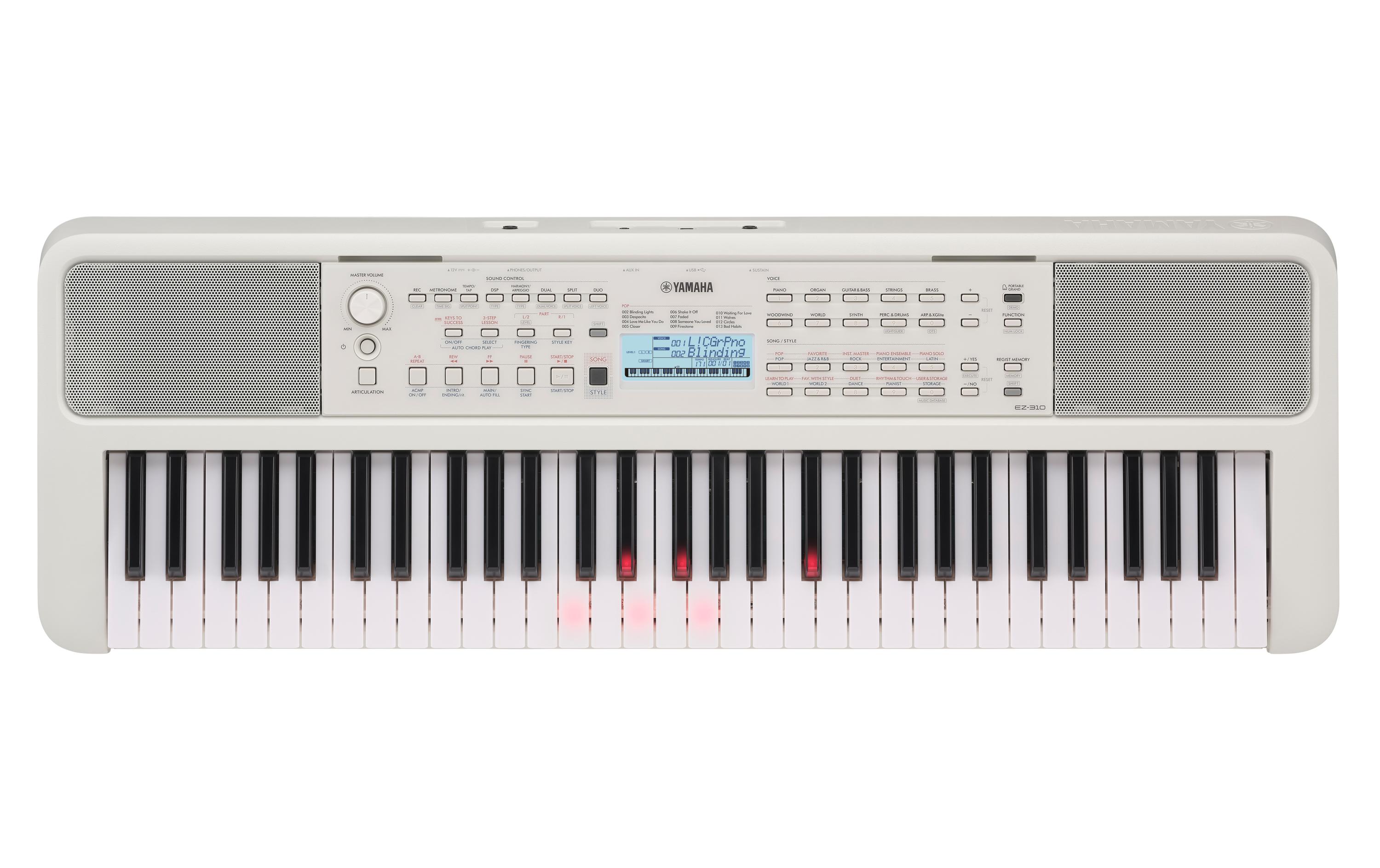 Keyboard EZ-310<br>Portables Einsteiger-Keyboard mit 61 Keys