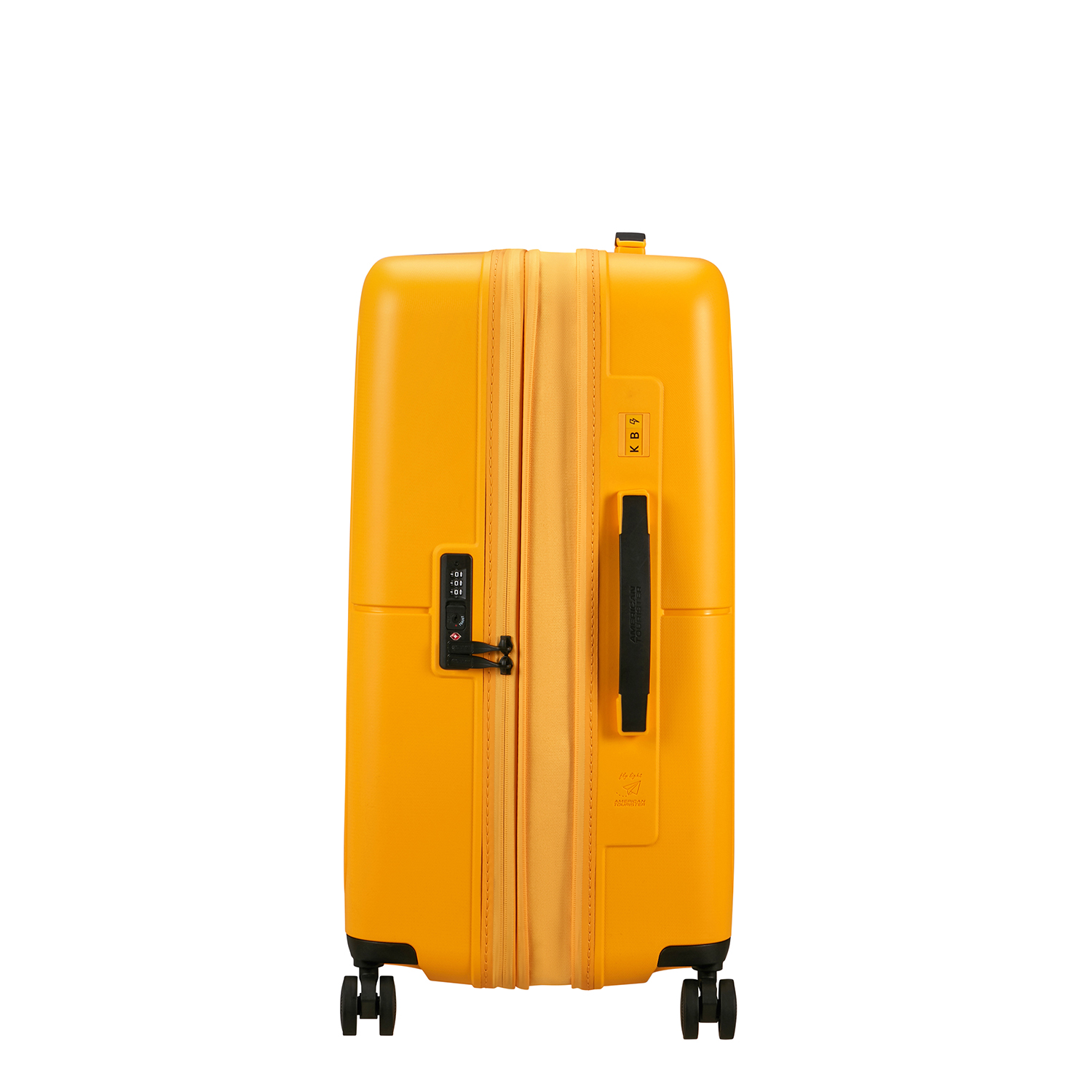 American Tourister Dashpop Spinner 67 Exp golden yellow