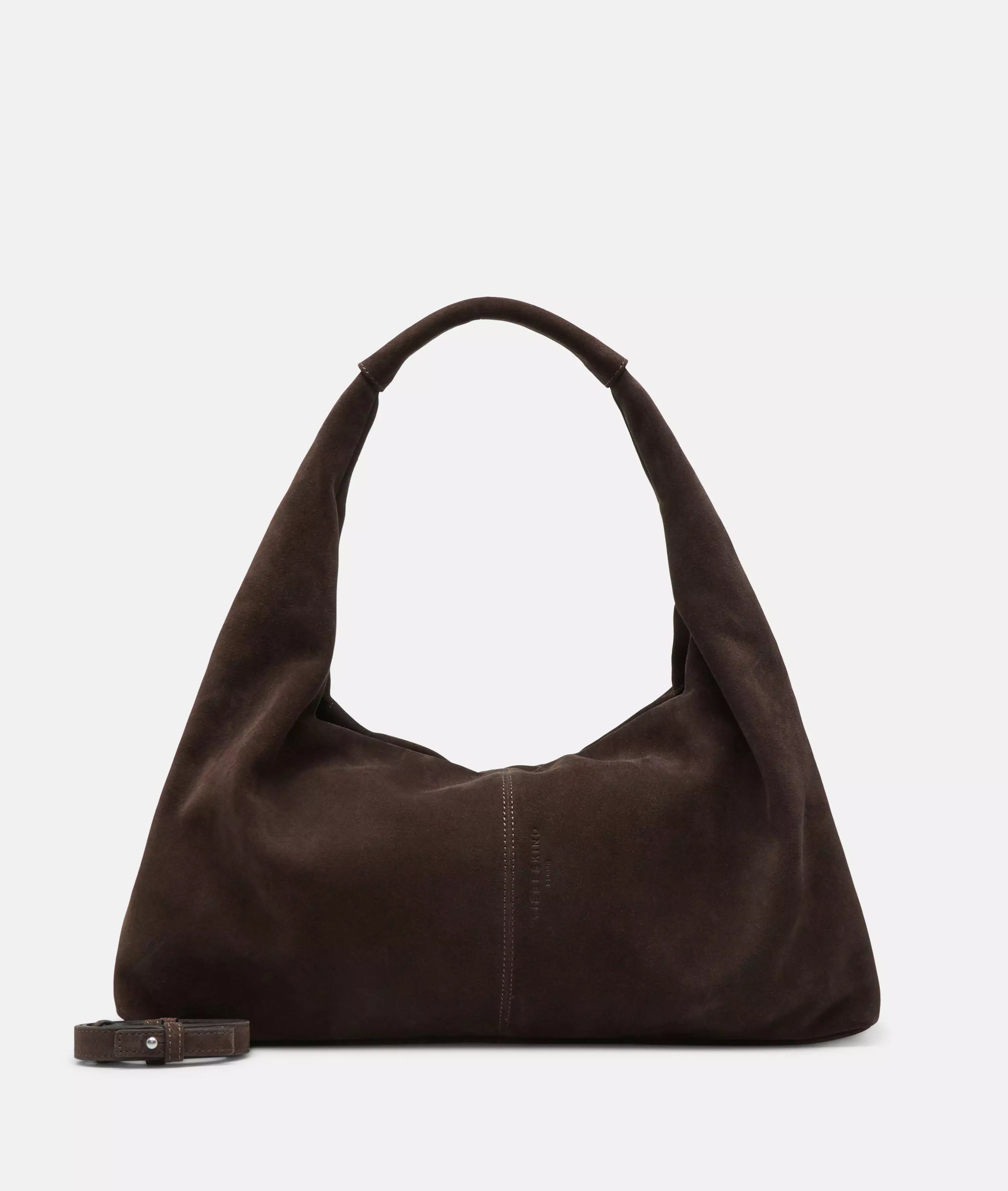 Scarlet Sachtel M Spacious shoulder bag made from soft suede