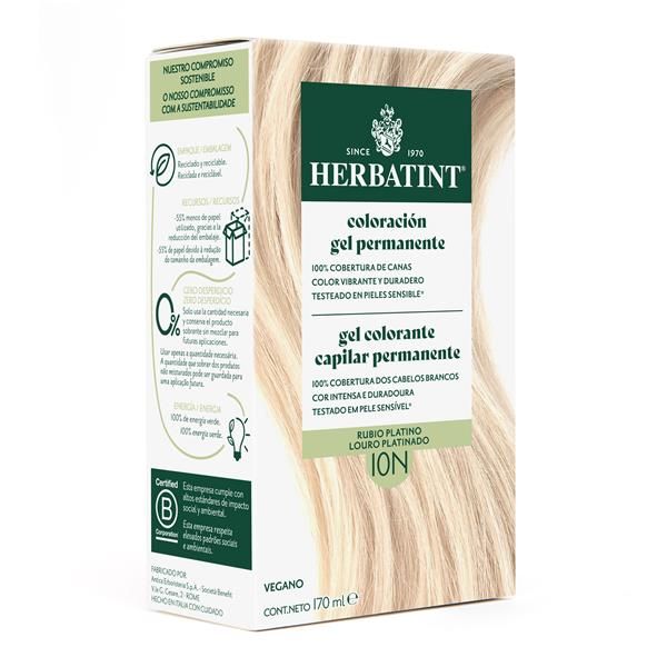 Colorante Capilar 10N Louro Platinado