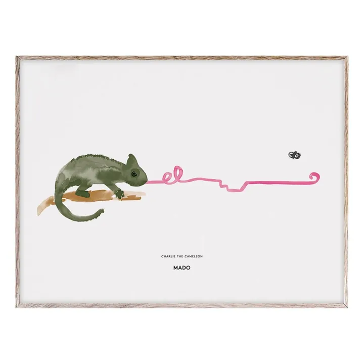 Mado Affiche Charlie the Chameleon 40x30 cm