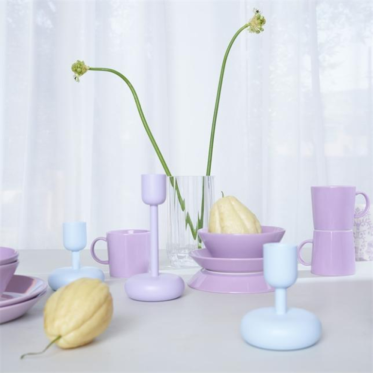 Iittala Nappula kandelaar hoog Steel