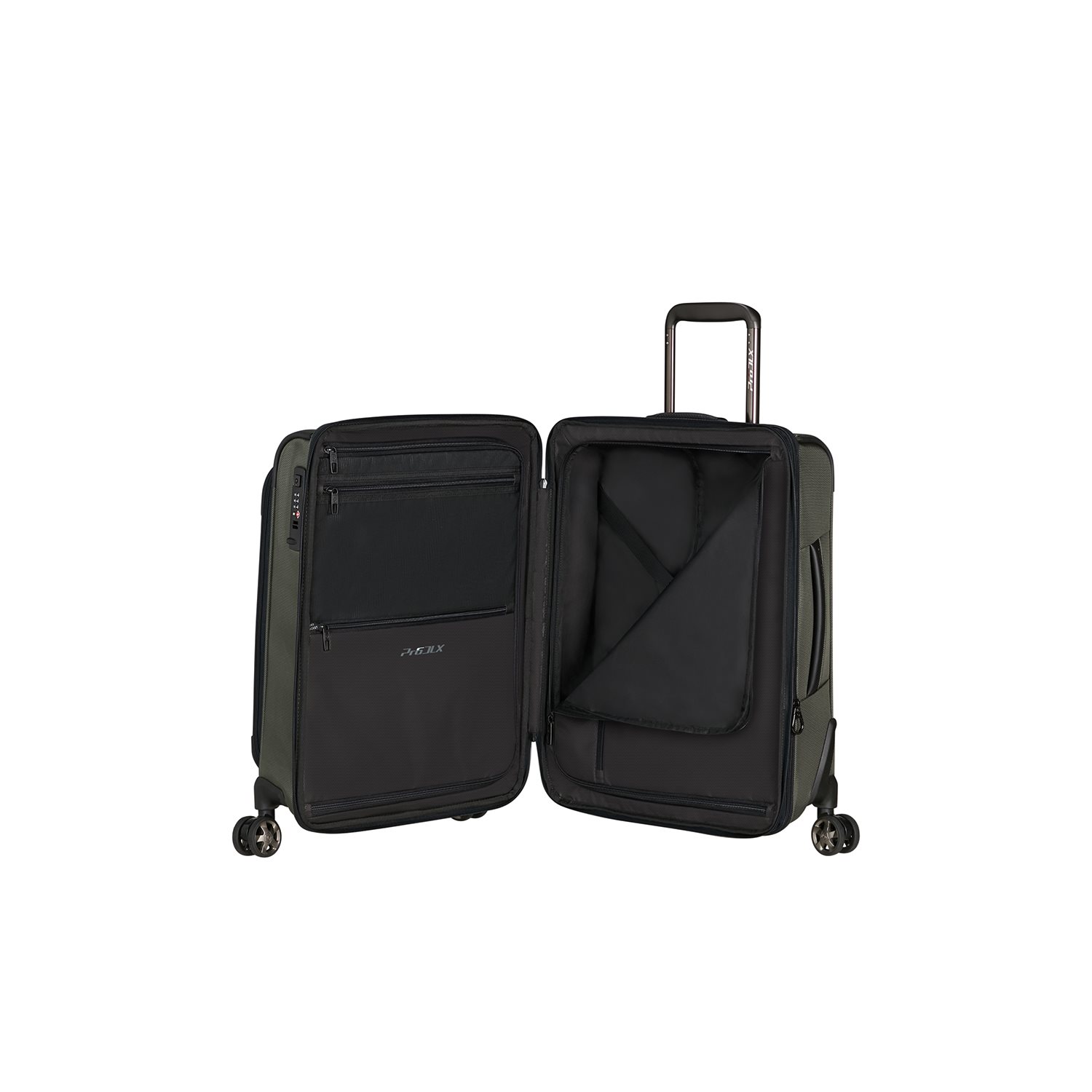 Samsonite Pro-DLX 6 Spinner 55 EXP green