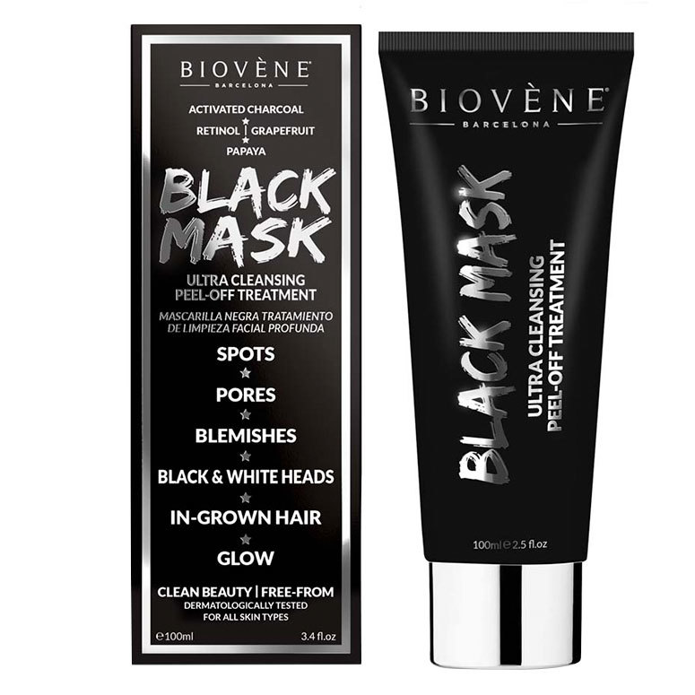 Biovène Black Mask Ultra Cleansing Peel-Off Treatment 100ml
