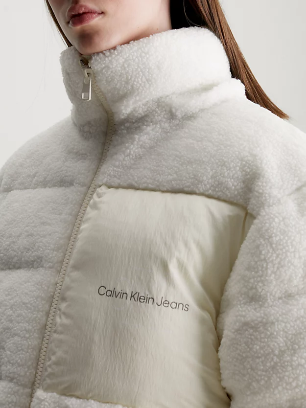 Jaqueta de plumas Sherpa unissex