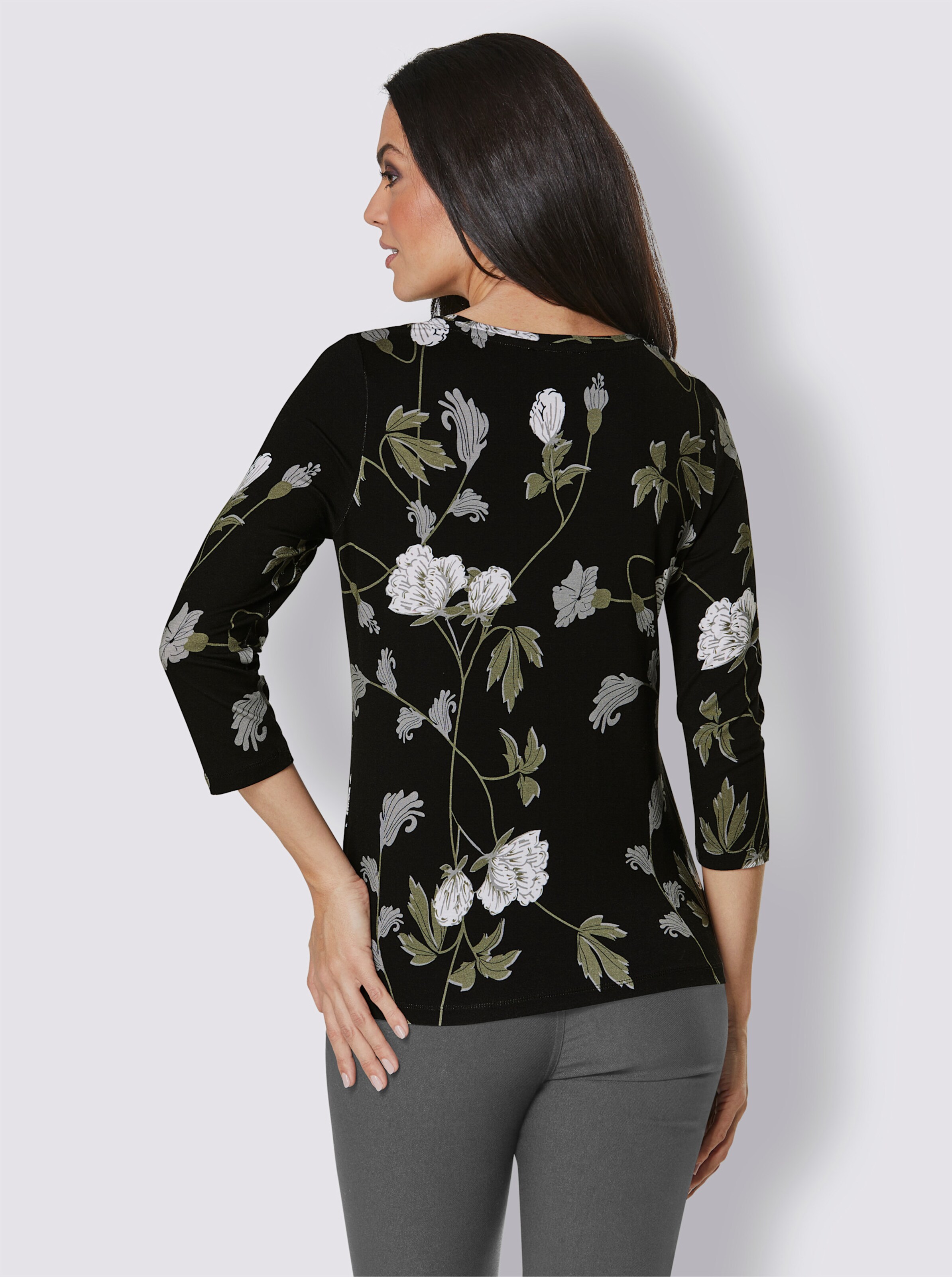 Viskose-Seiden-Shirt