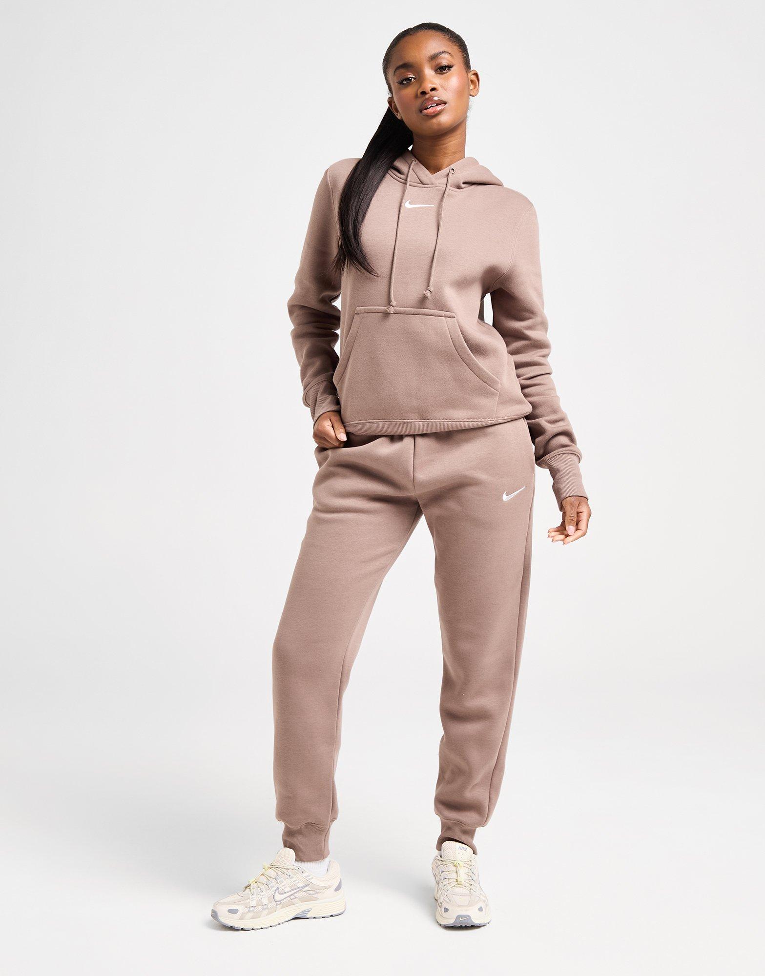Nike Pantalon de survêtement taille mi-haute Phoenix Fleece Femme