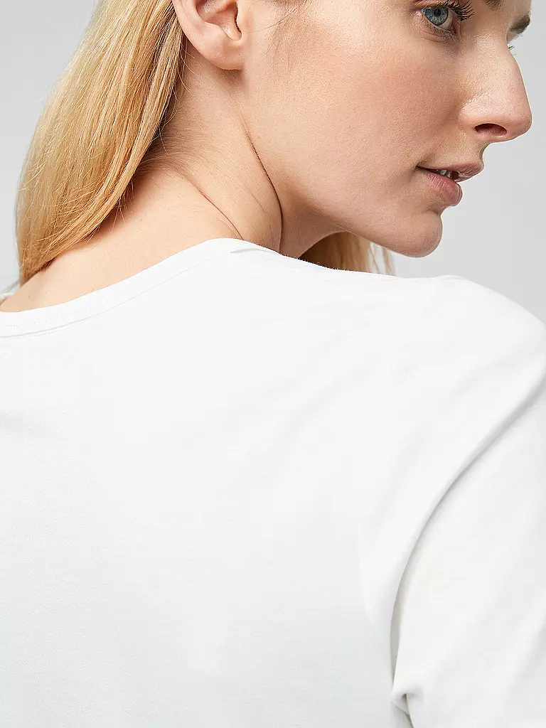 S.OLIVER T-Shirt weiss