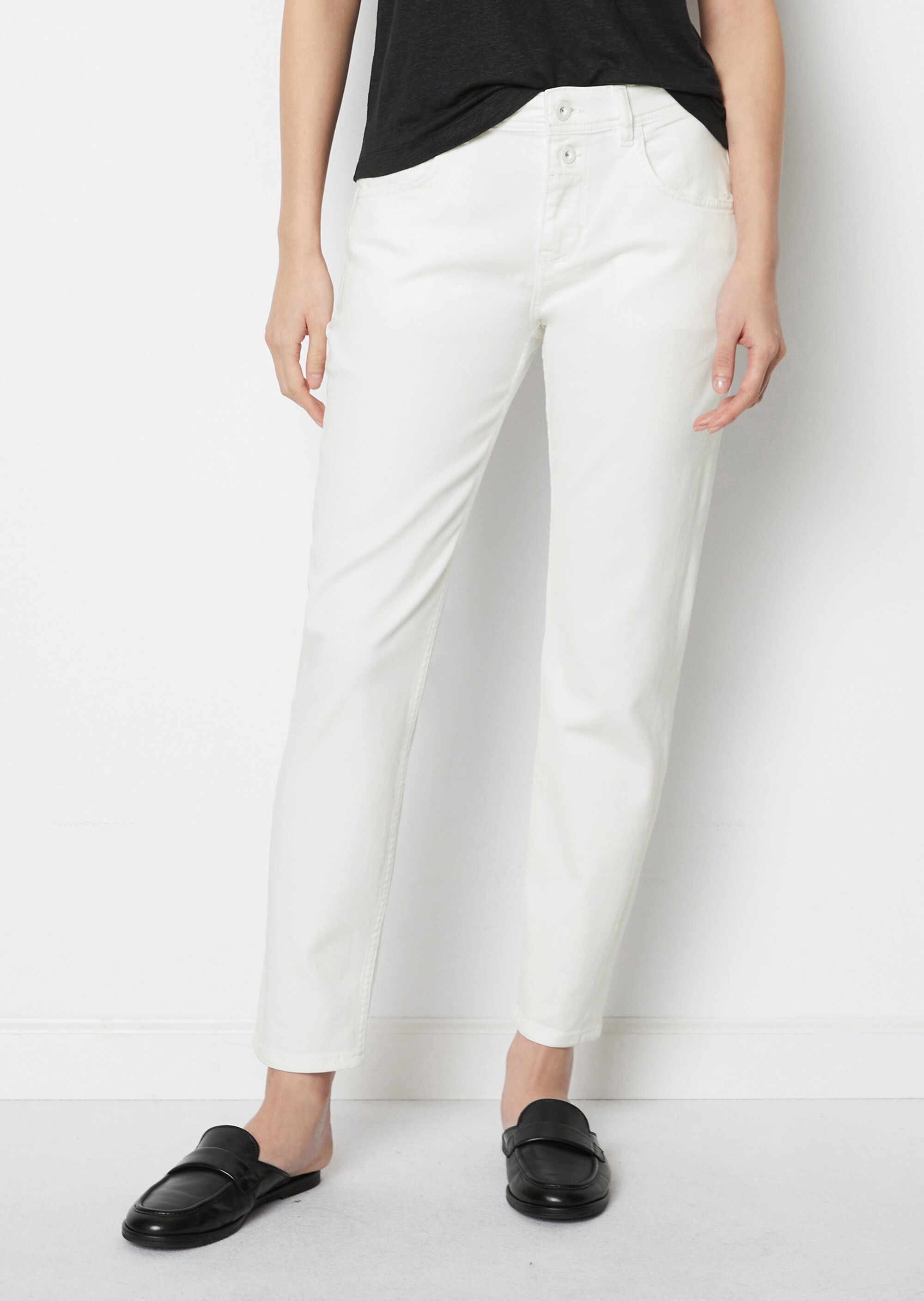 Jeans Modell THEDA boyfriendaus Organic Cotton-Mix