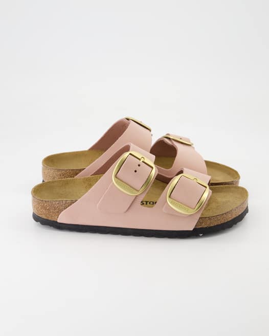 Birkenstock Arizona Big Buckle Pantoletten in Rosa