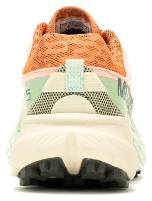 Chaussures de Trail Femme Merrell Agility Peak 5 Orange/Vert Clair