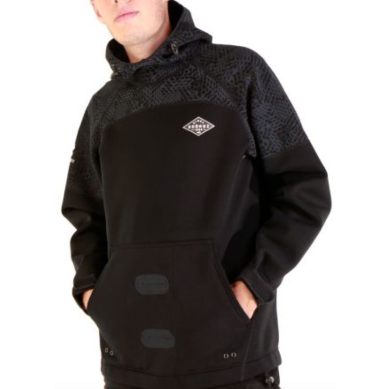Sweat Sooruz Neo Jacket Hooded OUTSIDE 2021 Noir - The Corner Shop