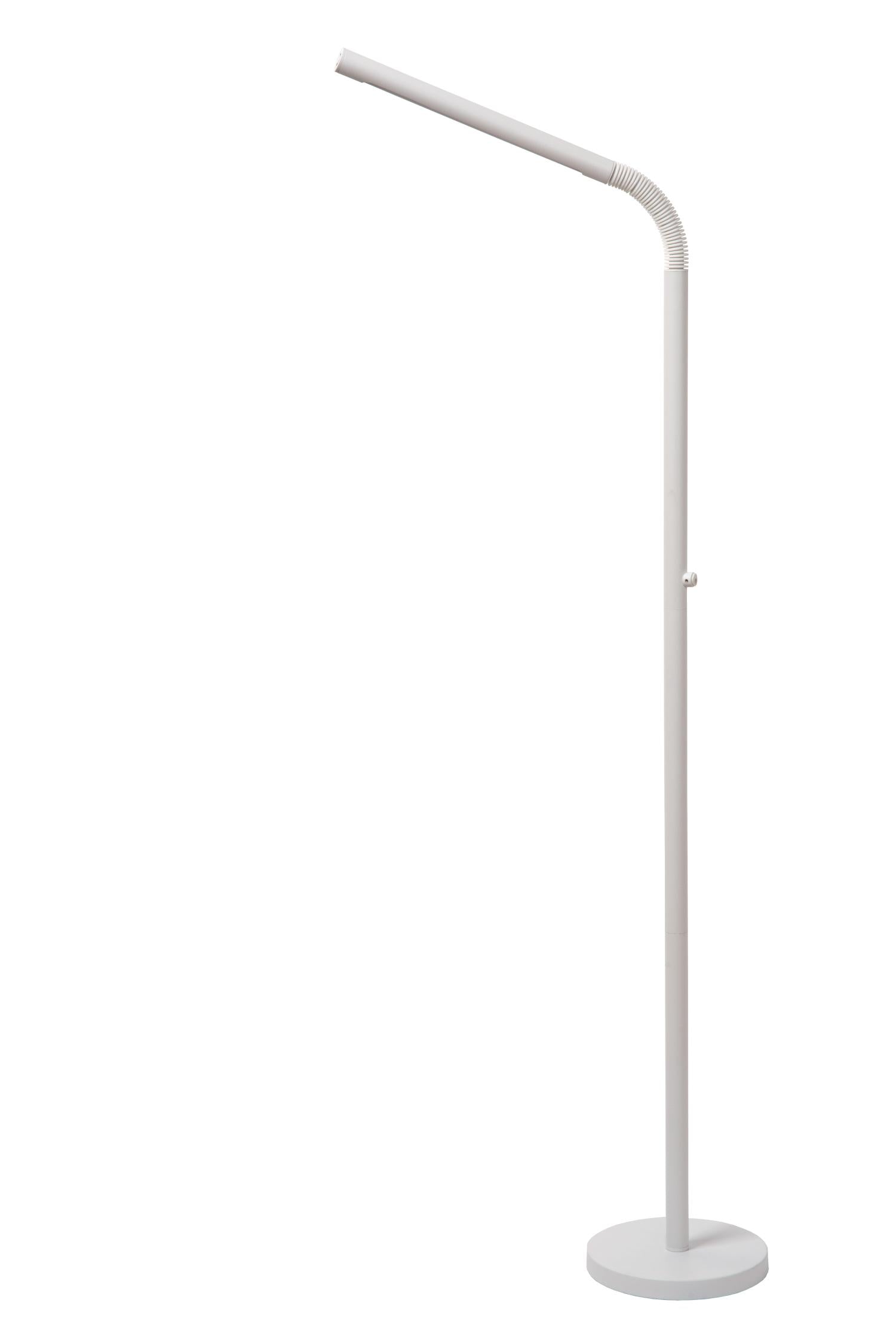 Gilly vloerlamp LED oplaadbaar wit