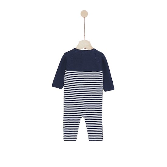 Petit Cocon Mignon Combilongue en tricot   Shadow        de               P'tit bisou