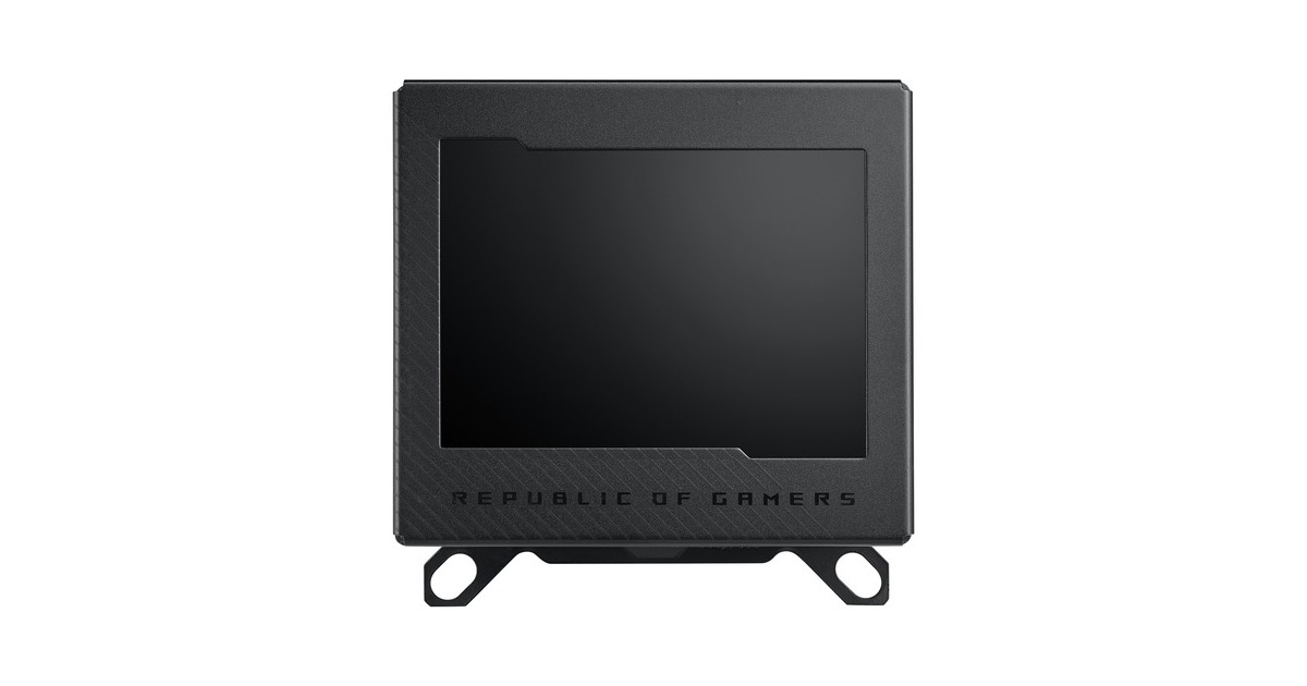 ASUSROG Ryujin III WB LCD CPU-waterblok waterkoeling  (Zwart)