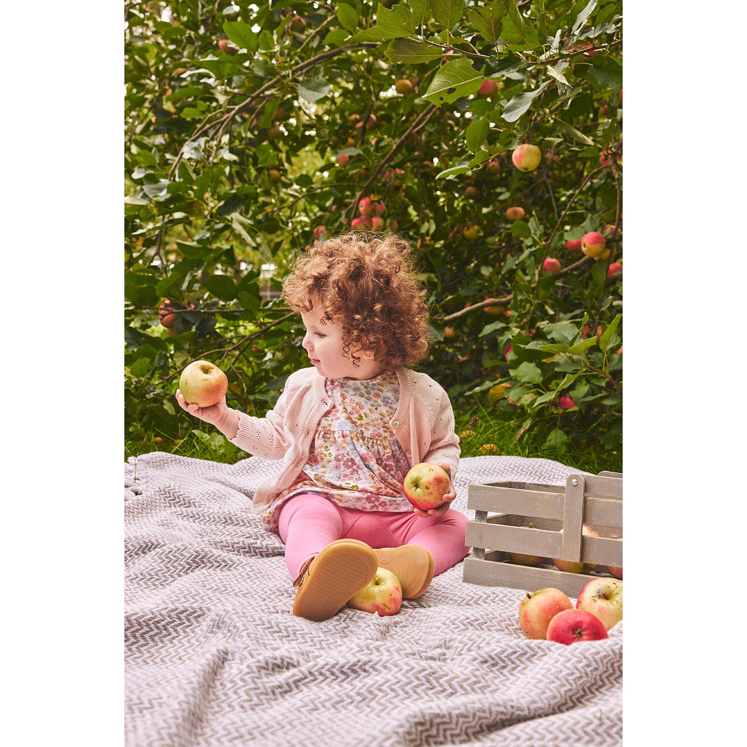 Hust&Claire Leggings Schleife pink
