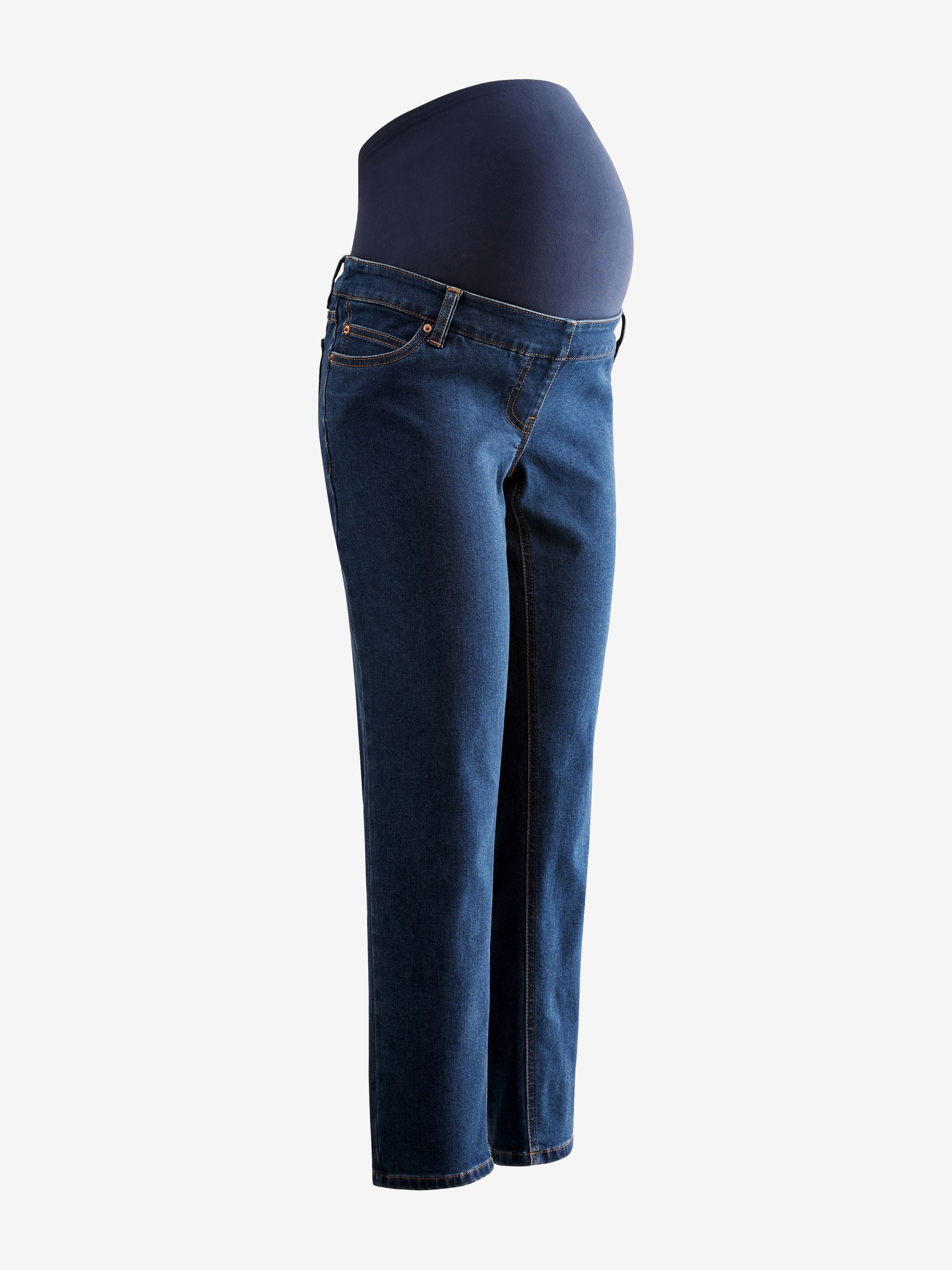Donkerblauw - Mom zwangerschap Denim Jeans