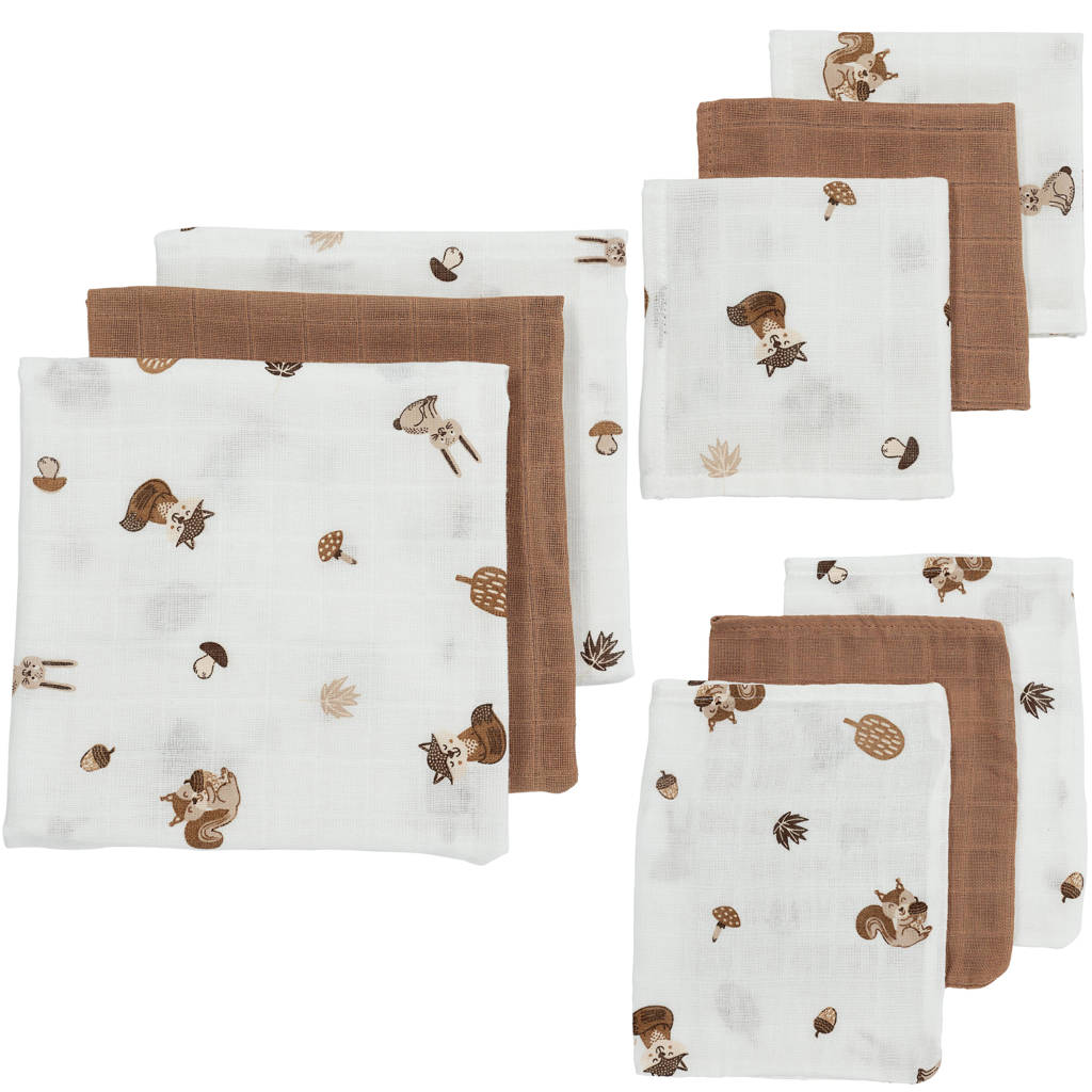 hydrofiele starterset Forest Animals - set van 9 toffee
