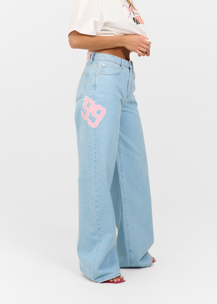 Zoe jeans lichtroze