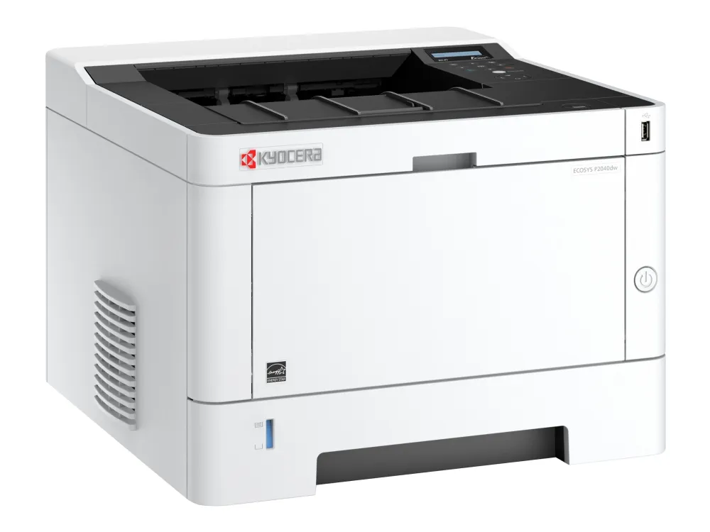 Kyocera ECOSYS P2040dw - Printer - S/H - Duplex - laser - A4/Legal - 1200 dpi - op til 40 spm - kapacitet: 350 ark - USB 2.0, Gigabit LAN, USB vært, Wi-Fi
