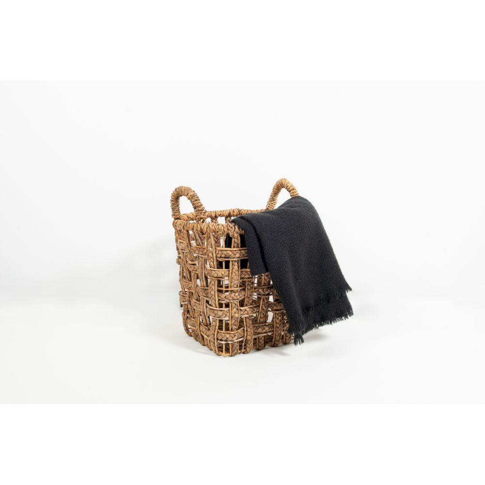 Panier pauline en jute 35x35x35cm - cezare