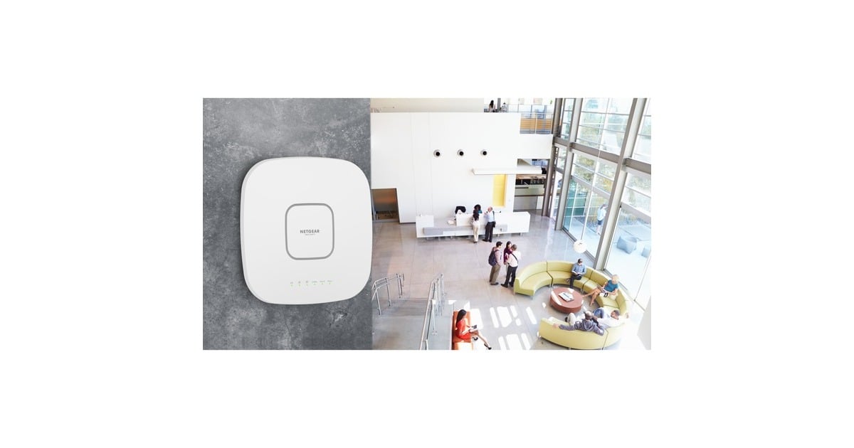 NetgearWAX630 Tri-Band PoE Multi-Gig WiFi 6 Acces Point access point  (Wit, Insight Managed | AX6000)