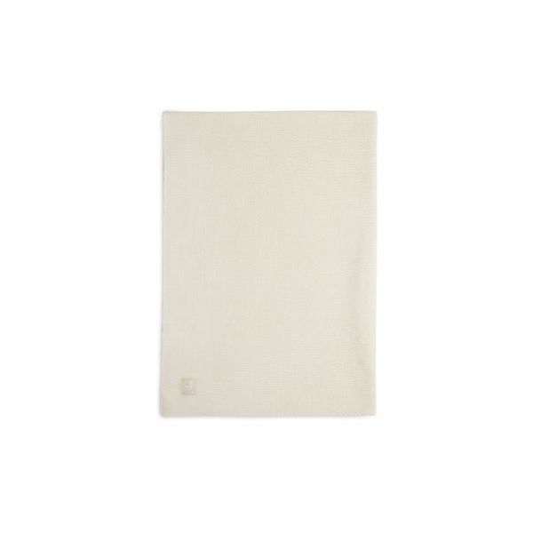 Jollein Ledikantdeken Basic Knit Ivory 100 x 150 cm