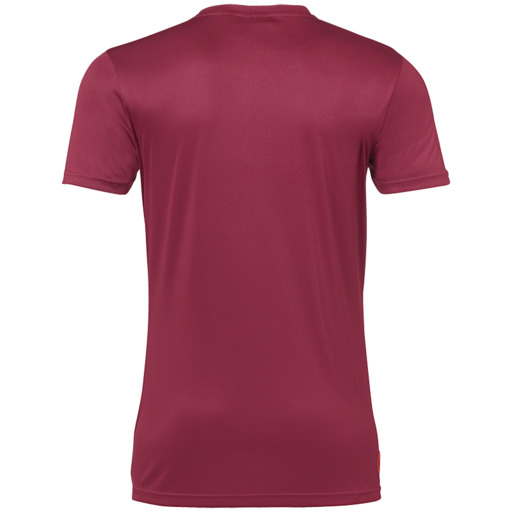 Camisa Poli feminina Rojo Oscuro Kempa