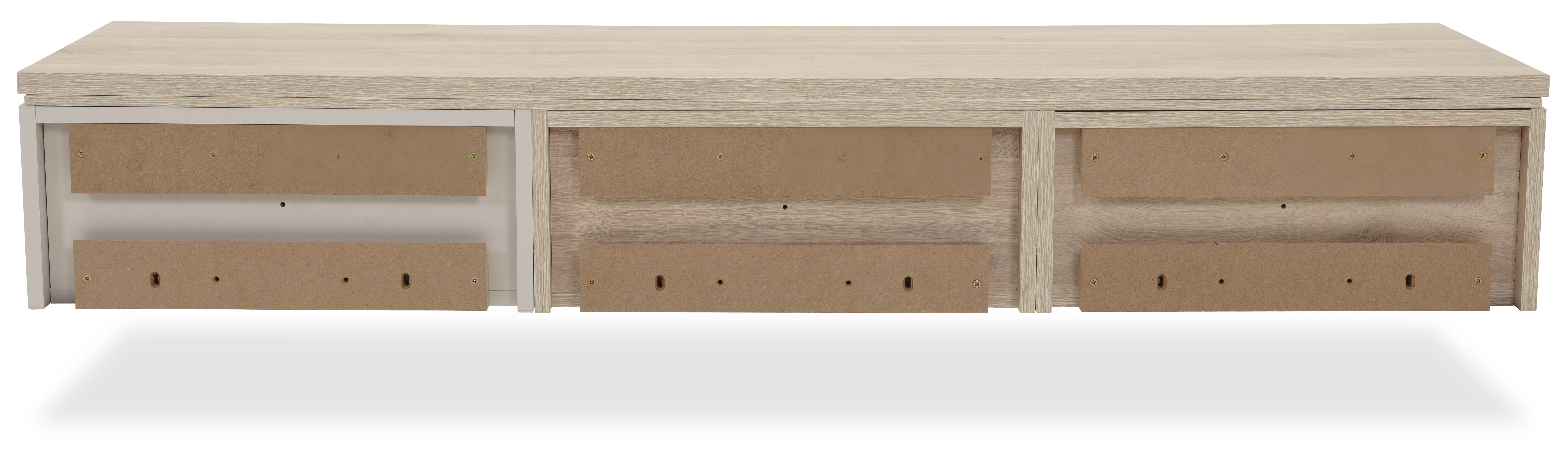 Hangend tv-meubel Vario - Warwick B150 x D40 x H23 cm
