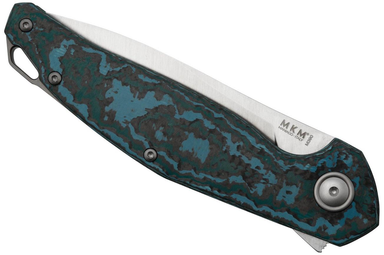MKM Goccia GC-CFA Satin, Arctic Storm Carbon Fiber, Limited Edition zakmes, Jens Anso design