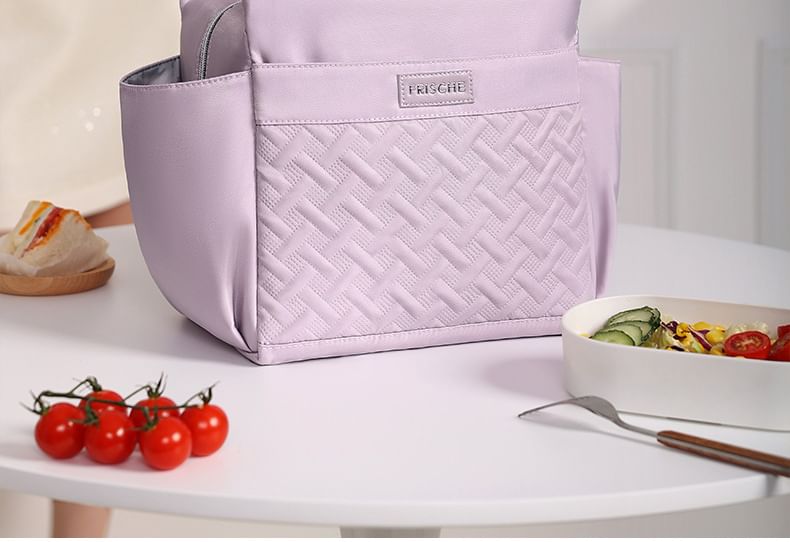 Veeboerderij - Effen applicatie lunchtas