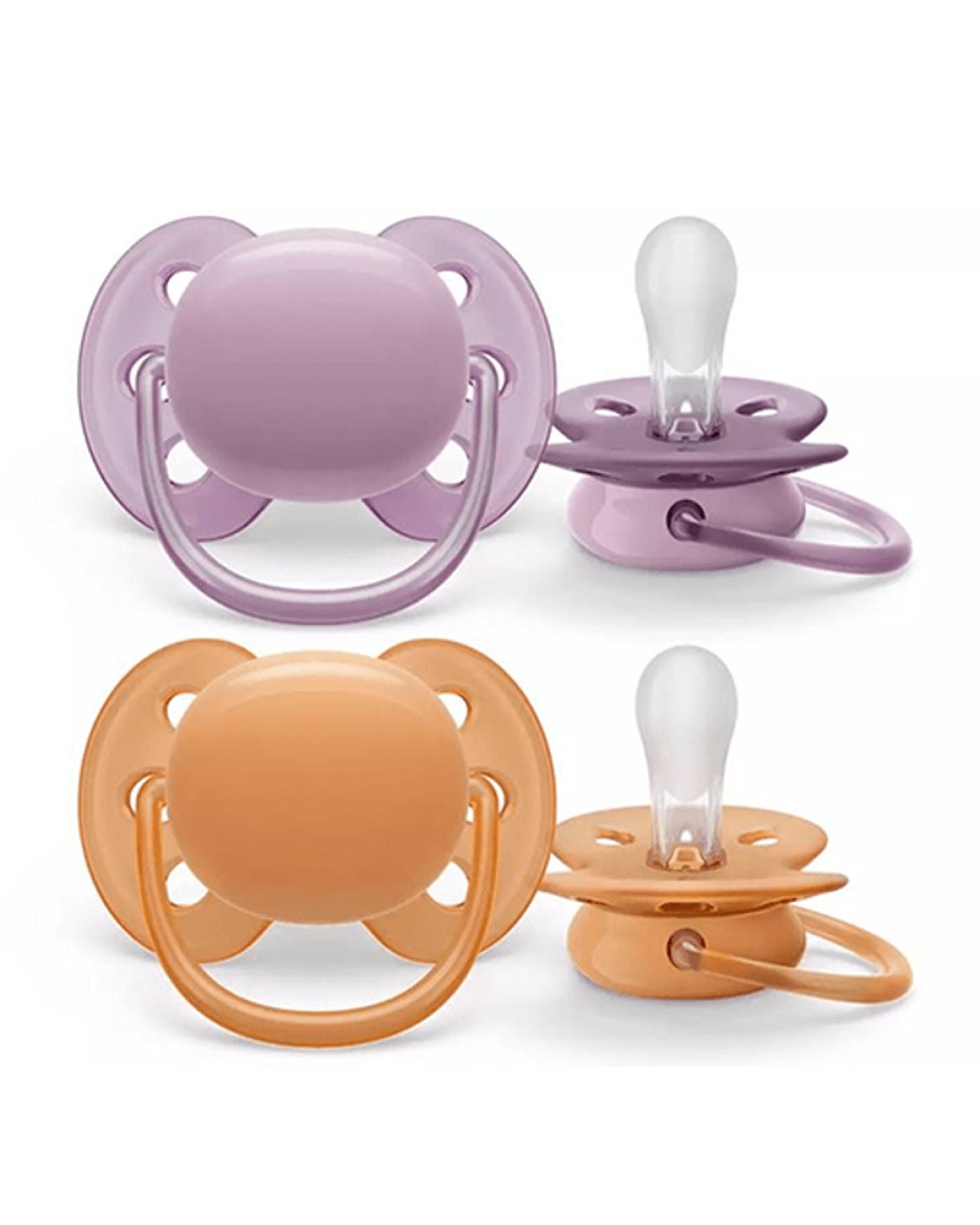 Smokk Ultra Soft 2pk – Dråpeform, Silikon | 6-18m