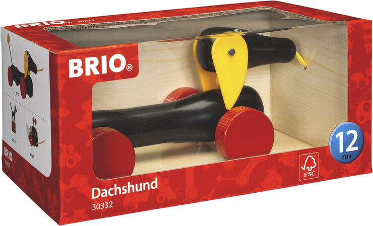 Brio BRIO DACHSIE TRÆKKEHUND